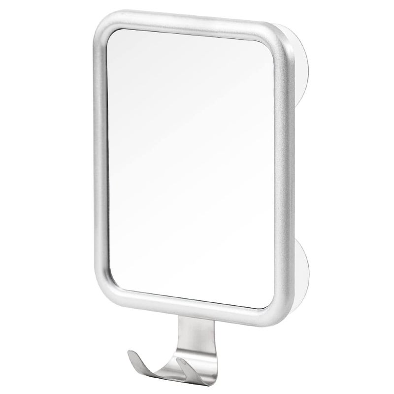 Lunmore Shower Mirror Fogless for Shaving  Rectangle with 4 Suction Cups Fogless Shower Mirror with Razor Holder Drop-Proof & Rust-Resistant - Image 1